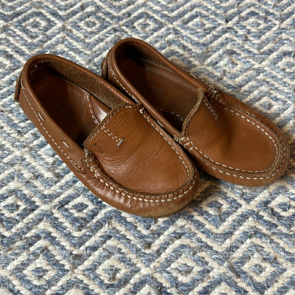 Jacadi leather driving mocs